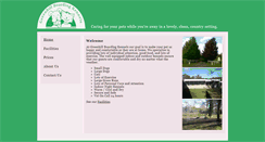 Desktop Screenshot of greenhillboardingkennels.com.au