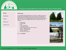 Tablet Screenshot of greenhillboardingkennels.com.au